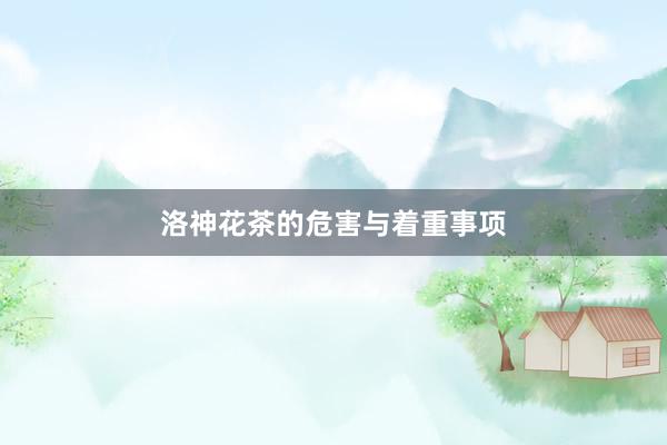 洛神花茶的危害与着重事项
